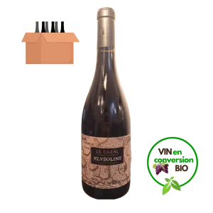 "Alvéoline"</br> Domaine Le Cazal</br></br> carton de 6 bouteilles
