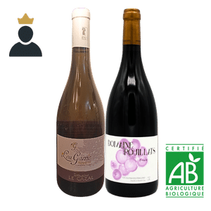 coffret vin bio, cadeau fêtes, vigneron indépendant